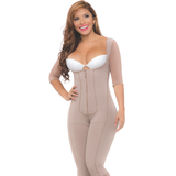 Hourglass Sculpt Open-Bust Faja Full Length Front Zipper