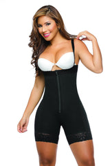 Hourglass Sculpt | Stage 2-3 Faja Short I Strapless I Front Zipper