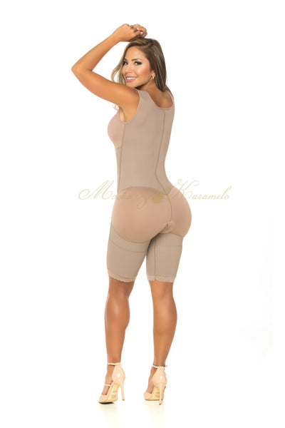 Full Coverage 2221-1 Zipper Long Length Faja