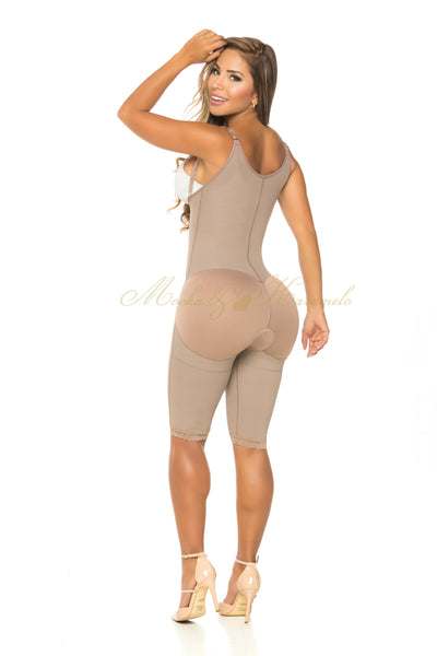 Body Contouring 2220-1 Zipper Long Shorts Faja