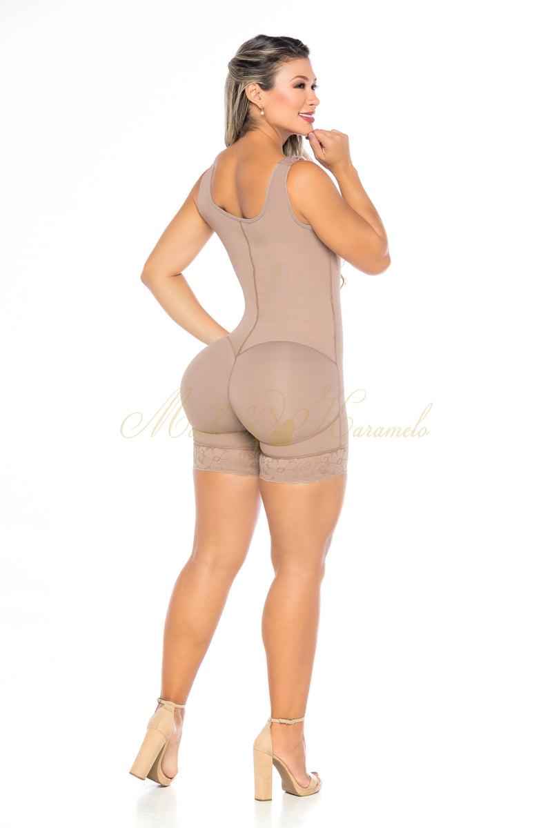 BBL Hourglass Sculpt | Stage 2-3 Faja Short I Wide Strap I Front Hooks