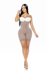 BBL Barbie Sculpt | Stage 2-3 Faja Short I Open Bust I Front Hooks